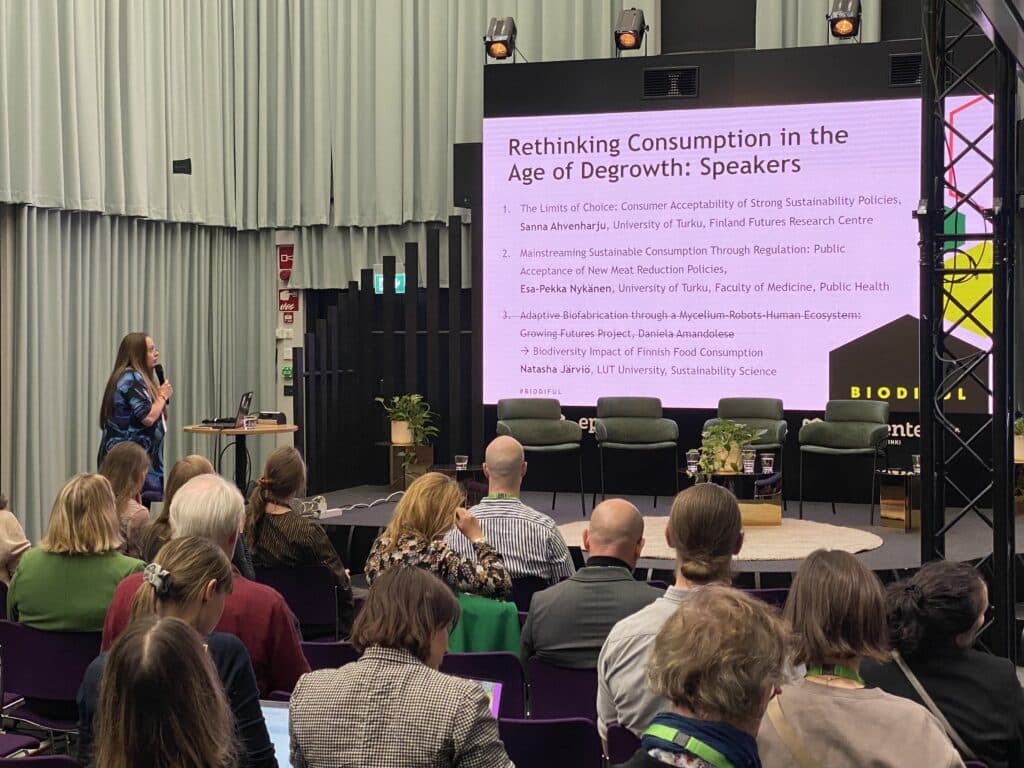 Juulia Räikkönen at Science for Sustainability 2025