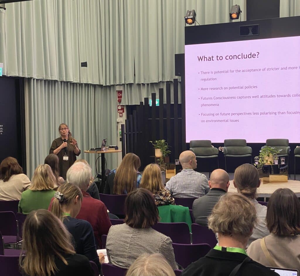 Sanna Ahvenharju at Science for Sustainability 2025